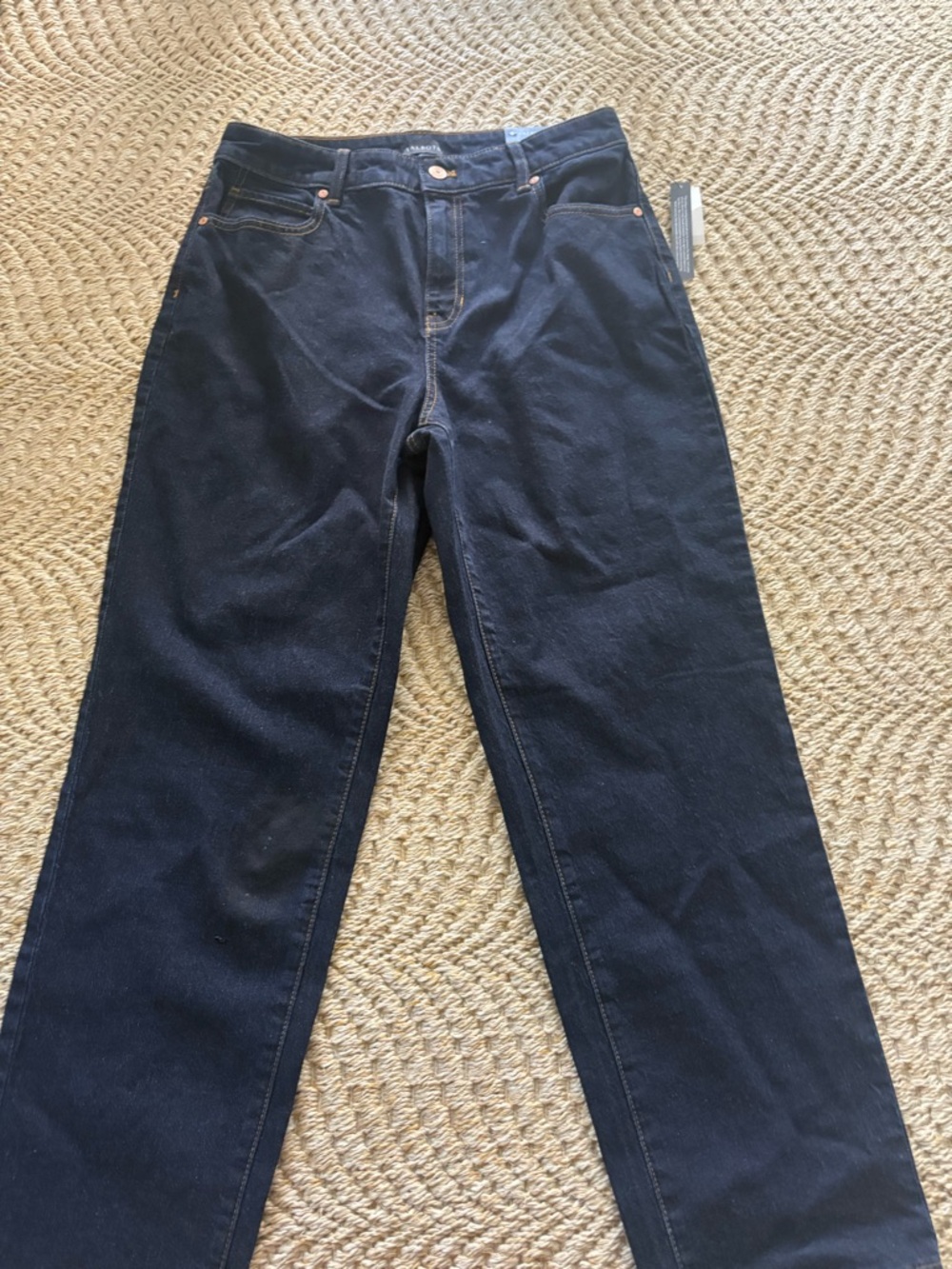 Talbots Relaxed Straight Jeans - Picture 2 of 4